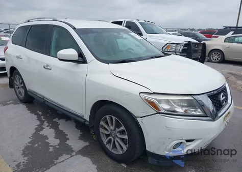 2014 Nissan Pathfinder Sl from USA, damaged, VIN 5N1AR2MN2EC729856